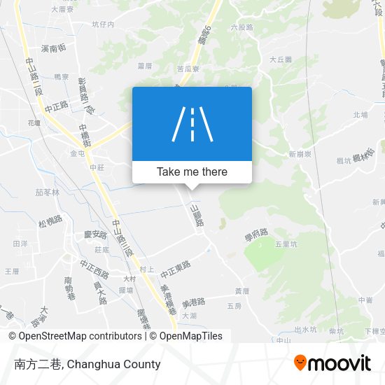 南方二巷地圖