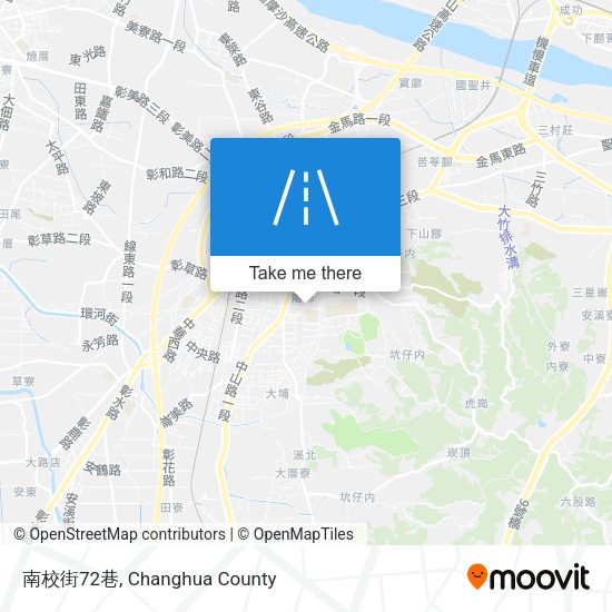 南校街72巷地圖
