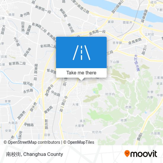 南校街 map