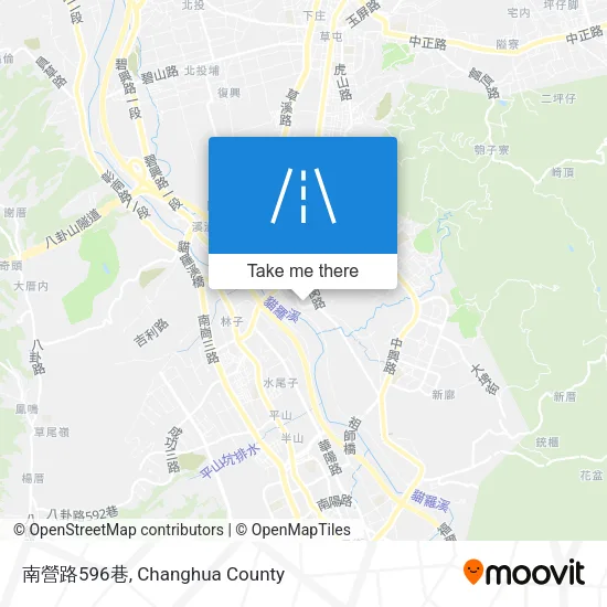 南營路596巷地圖