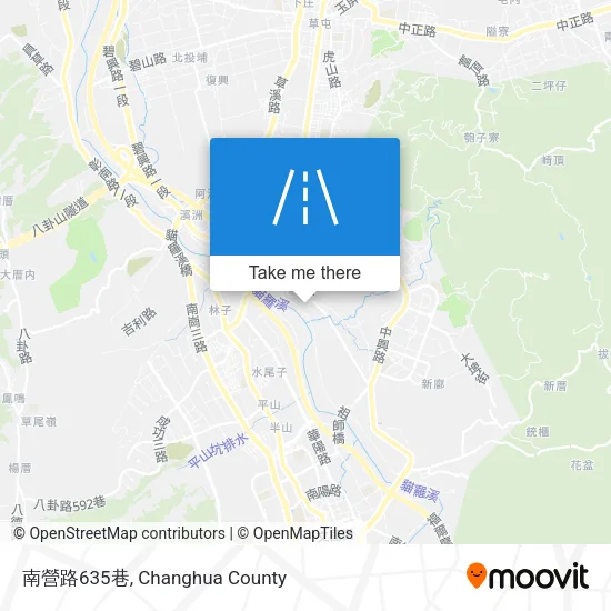 南營路635巷地圖