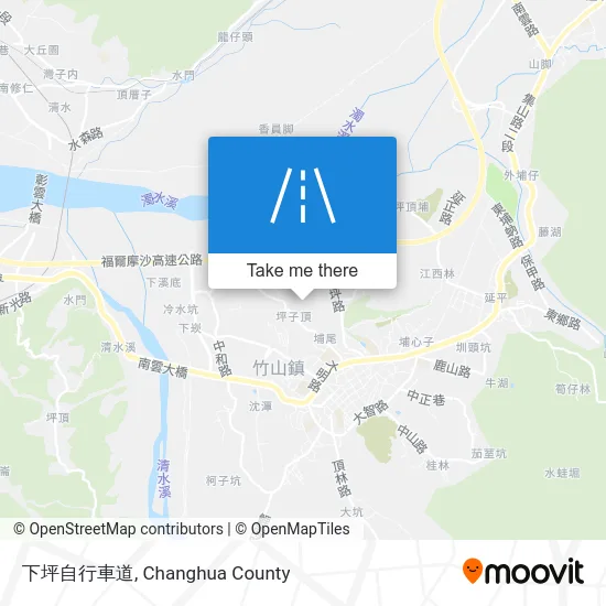 下坪自行車道 map