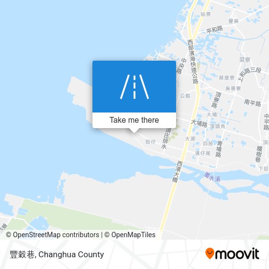 豐穀巷地圖
