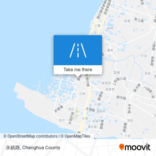 永鎮路 map