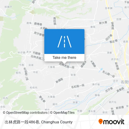 出林虎路一段486巷地圖