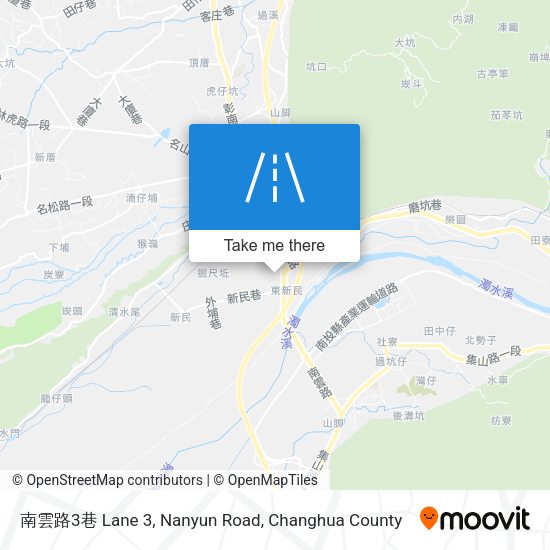 南雲路3巷 Lane 3, Nanyun Road map