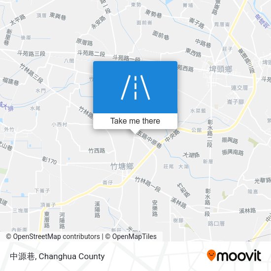 中源巷地圖