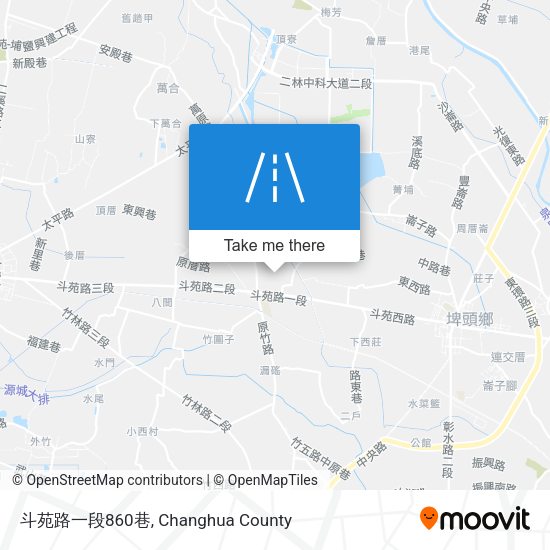 斗苑路一段860巷地圖