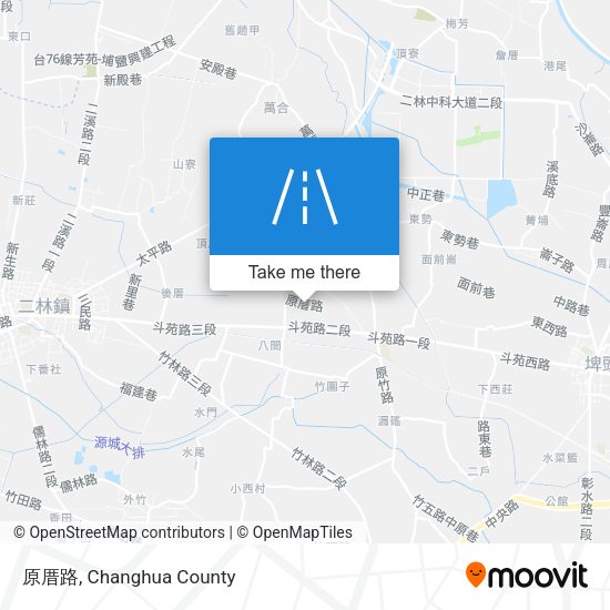 原厝路 map