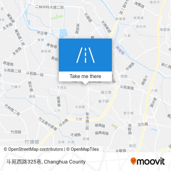 斗苑西路325巷 map