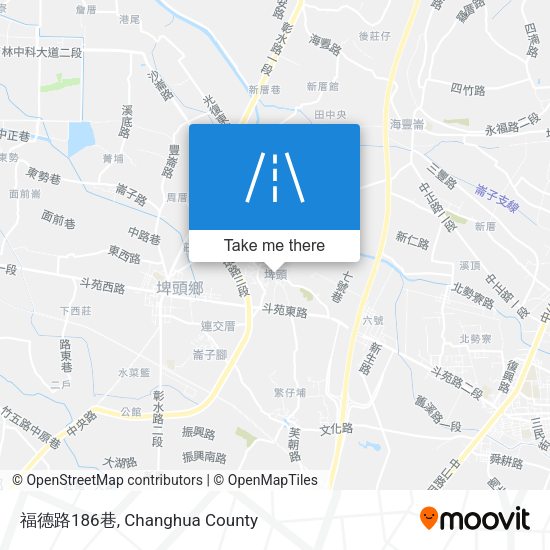 福德路186巷 map
