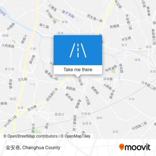 金安巷地圖