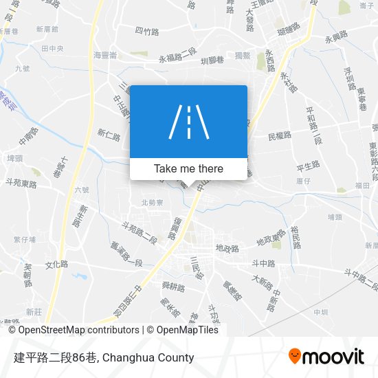 建平路二段86巷地圖