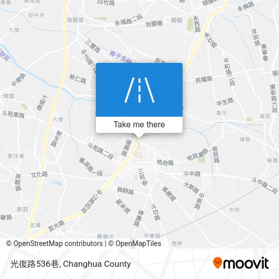 光復路536巷 map