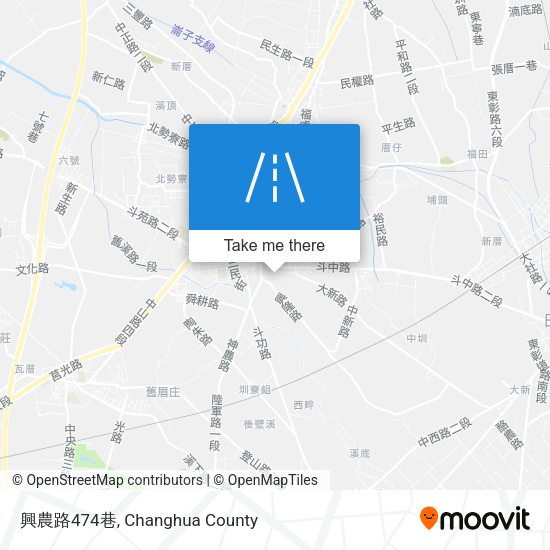 興農路474巷地圖