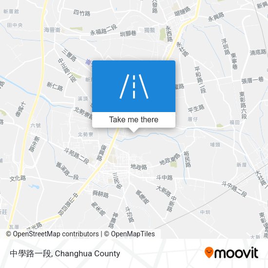 中學路一段地圖