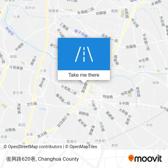 復興路620巷 map