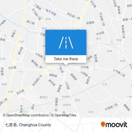 七星巷 map