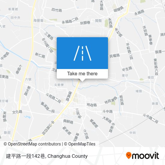 建平路一段142巷地圖