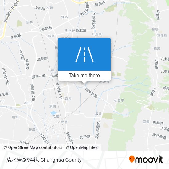 清水岩路94巷 map