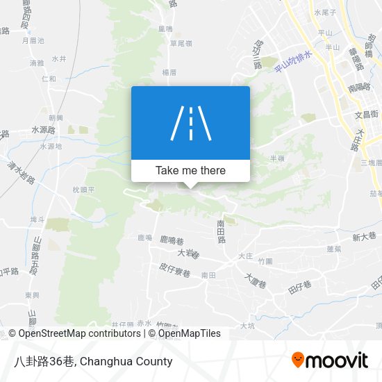 八卦路36巷地圖