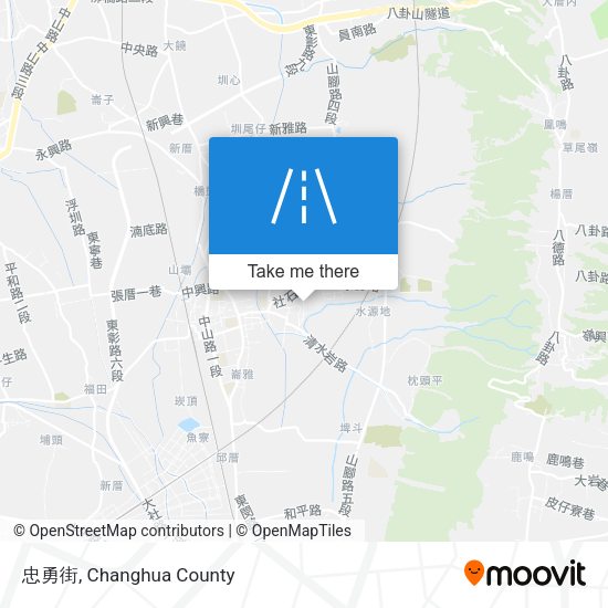 忠勇街地圖