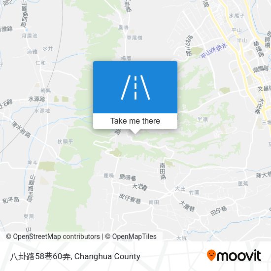 八卦路58巷60弄地圖