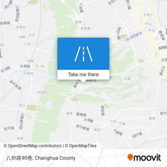 八卦路90巷地圖