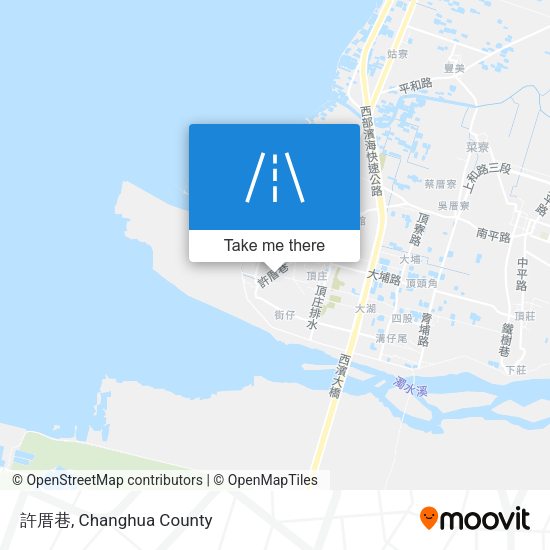 許厝巷 map