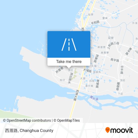 西厝路 map