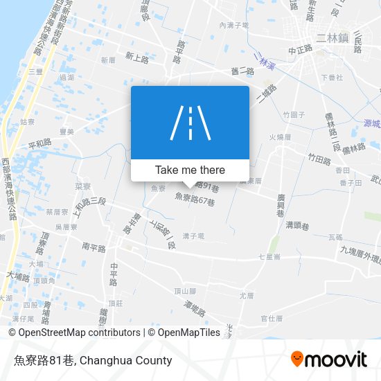 魚寮路81巷地圖