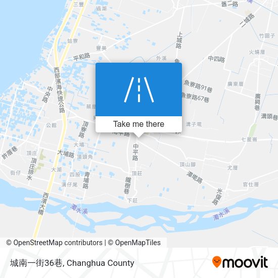 城南一街36巷地圖