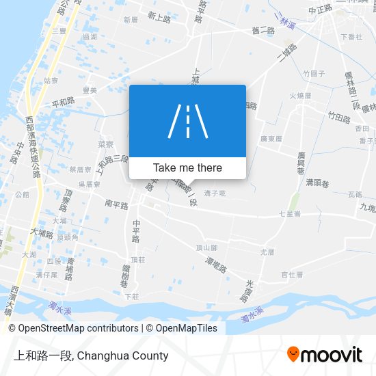 上和路一段 map