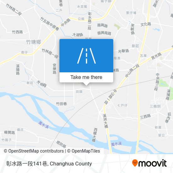 彰水路一段141巷地圖
