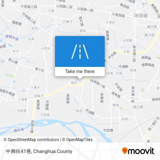 中興街41巷地圖