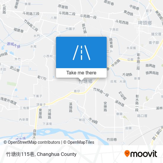 竹塘街115巷 map