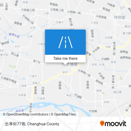 忠孝街77巷 map
