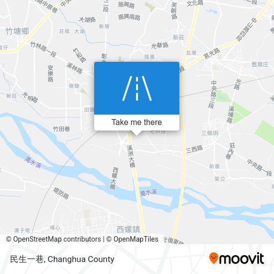 民生一巷地圖