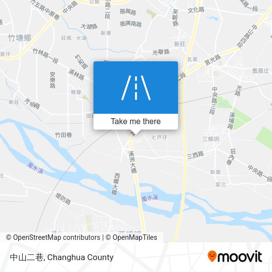 中山二巷 map
