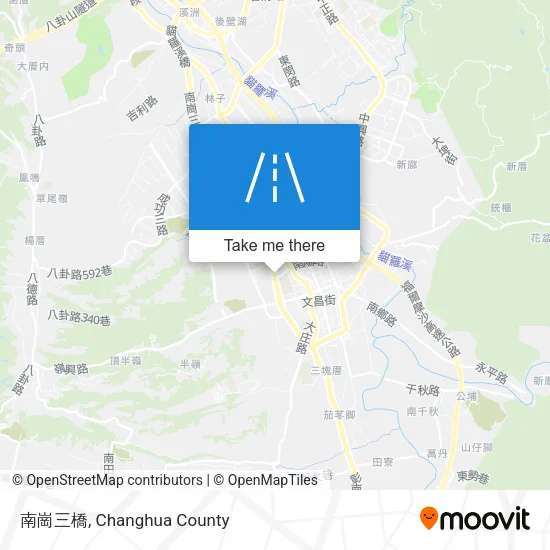 南崗三橋 map