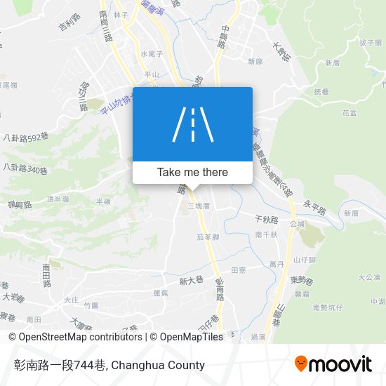 彰南路一段744巷地圖