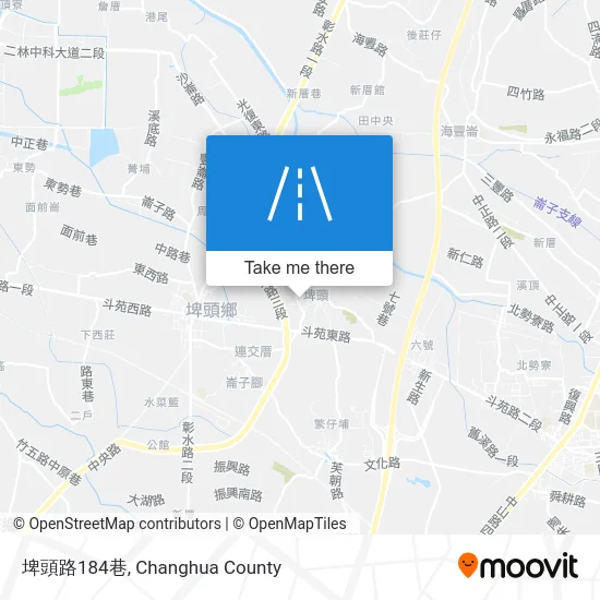 埤頭路184巷 map