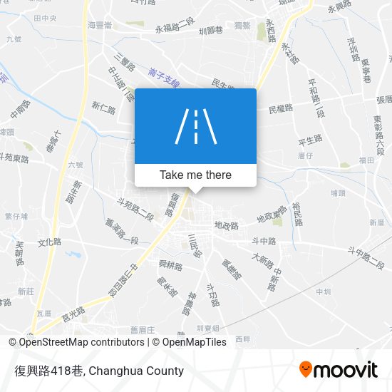 復興路418巷 map