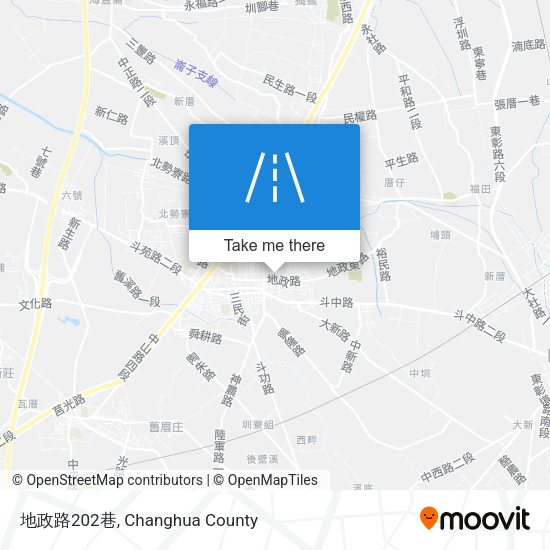 地政路202巷 map