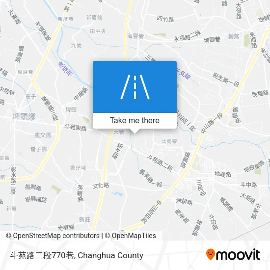 斗苑路二段770巷地圖