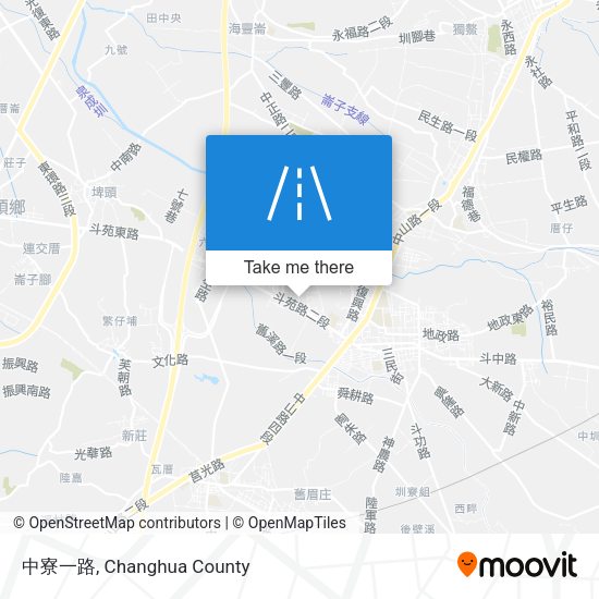 中寮一路地圖