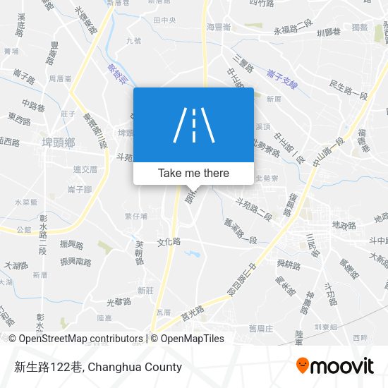 新生路122巷 map