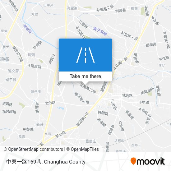 中寮一路169巷 map