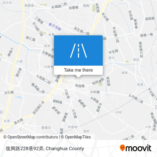 復興路228巷92弄 map