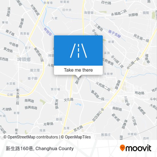 新生路160巷 map